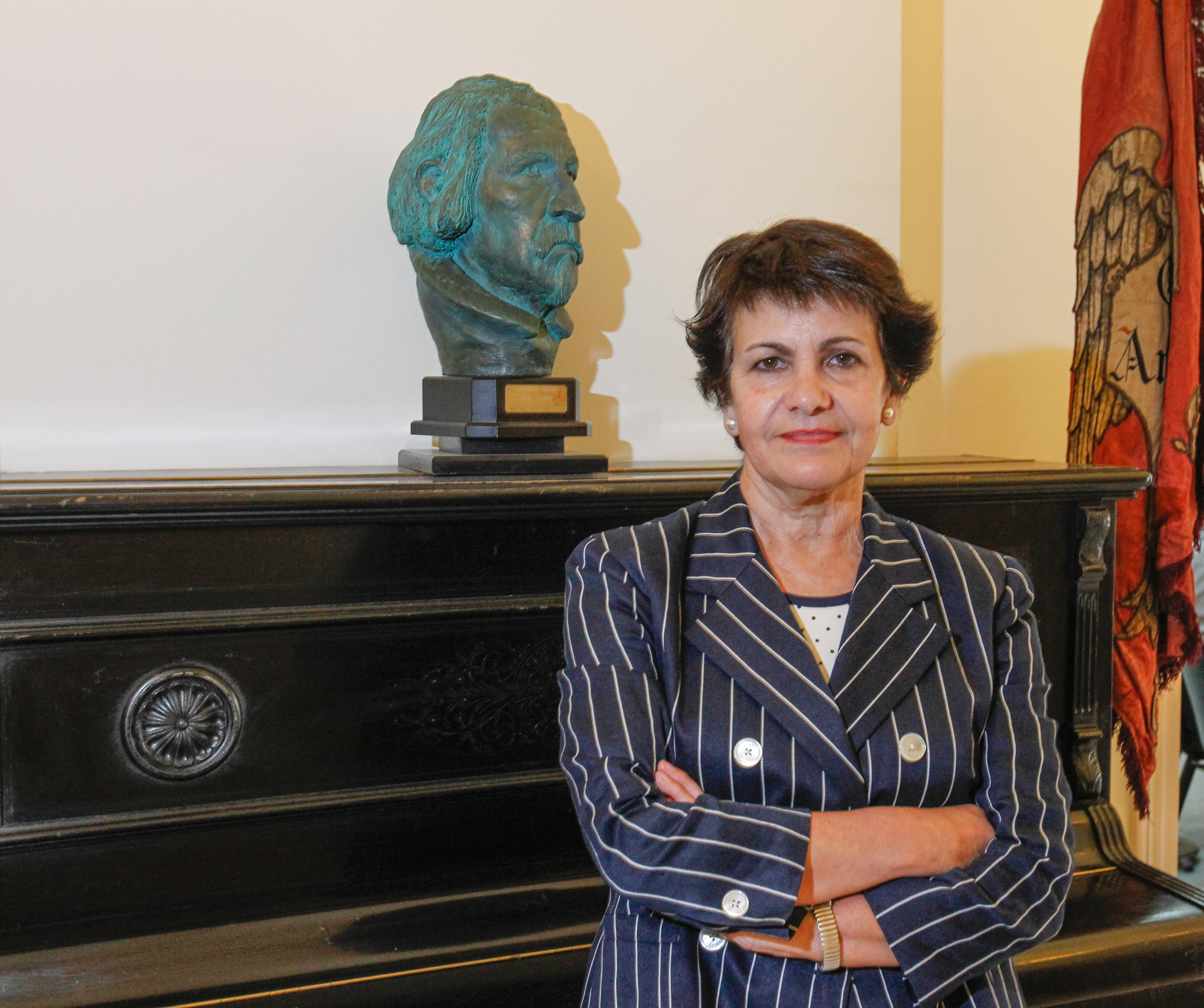 Celia Correa, presidenta del Centro Artístico de Granada